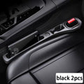 2Pc Car Seat Gap Filler Organizer Pu Waterproof Car Seat Gap Plug Strip with 2 Grooves Seat Gap Storage Auto Interior Accessorie